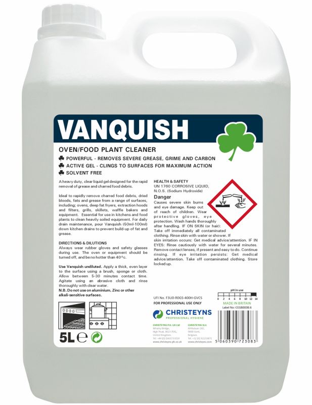 Vanquish Heavy Duty Oven Cleaner 2x5ltr