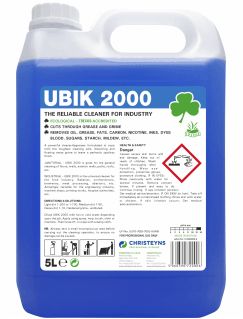 Ubik 2000 Universal Cleaner Degreaser Concentrate 2x5ltr