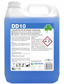 DD10 Detergent Degreaser 2x5ltr