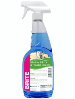 Brite Window,Mirror & Plastic Cleaner 6x750ml
