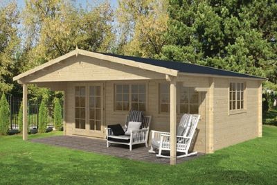 ​Garden houses with 50-58 mm wall thickness for recreation and versatile storage.