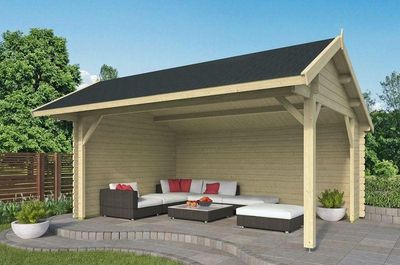 Gartenhaus Turin 44mm Wandstärke 5m x 3.5m