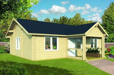 Ferienhaus / Wochenendhaus Finn 92mm  1040x978cm