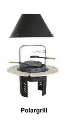 Grillanlage mit Schornstein Polar