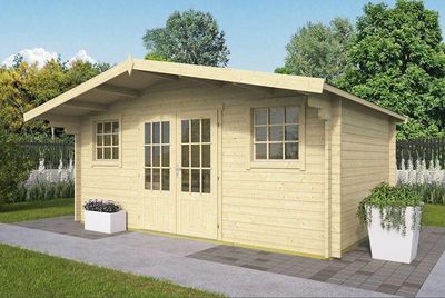 Gartenhaus Karen in 40mm Wandstärke 500 x 320 cm