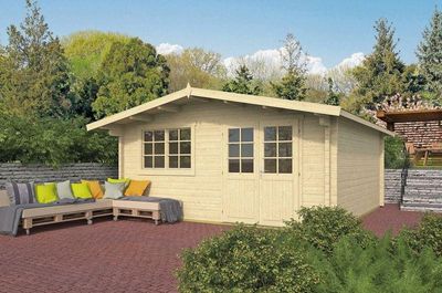 Gartenhaus Dingle in 70mm Wandstärke 500 x 500 cm