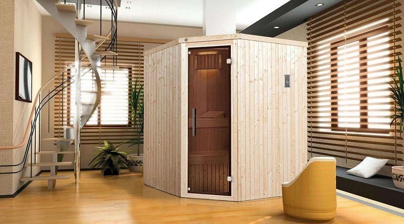 weka Elementsauna KIRUNA 2 GT 230V/20 A inkl. Saunaofen 4,5 KW BioS