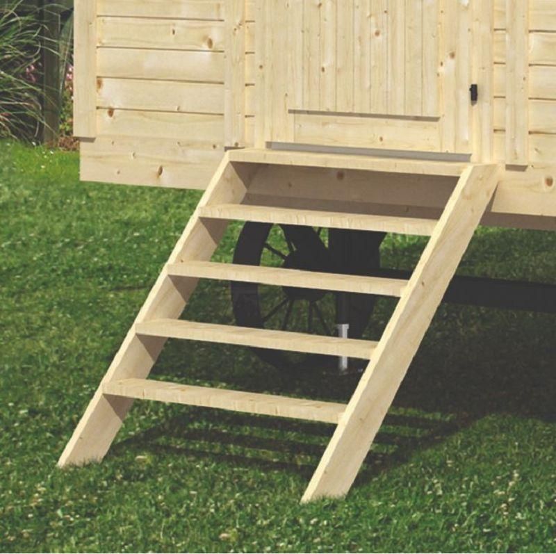 Zusatztreppe für Bauwagen