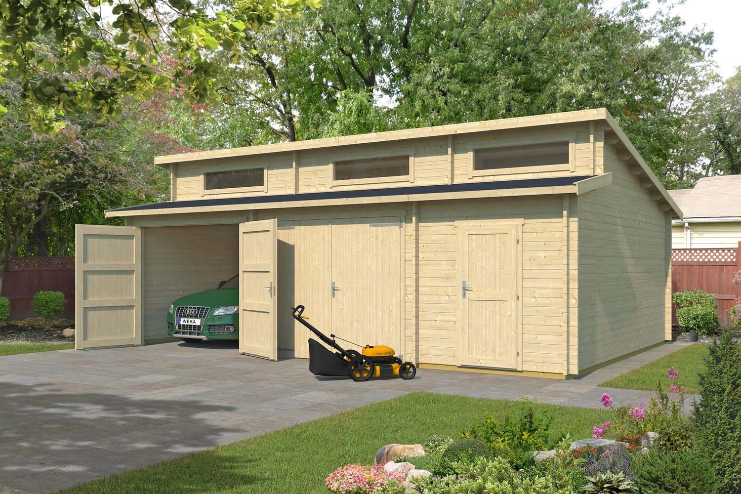 Doppelgarage 441 B 820,00 x T 579,60 x H 321,50