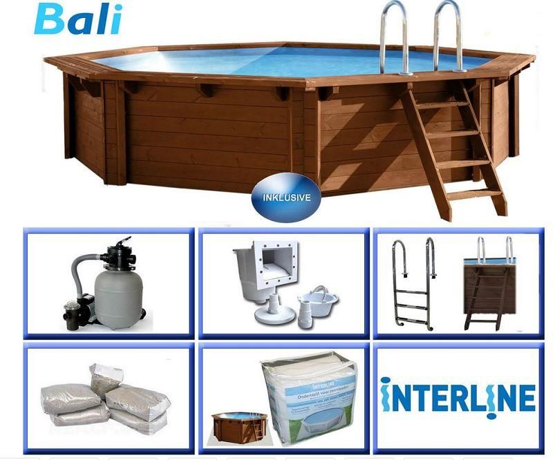 Holzpool rund Serie 230    601 x 601 cm