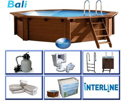 Holzpool rund Serie 230    601 x 601 cm