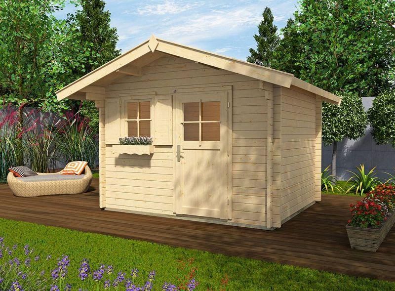 Sparset weka Gartenhaus 131 Gr.1, FT, 250 x 250 cm