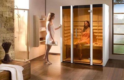 weka Infrarotkabine OSBY 1    140 x 99 x 190 cm