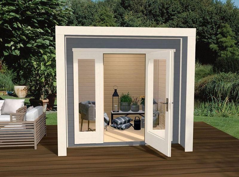 weka Designhaus 263 Gr.1, grau, ET , 241 x 235 cm