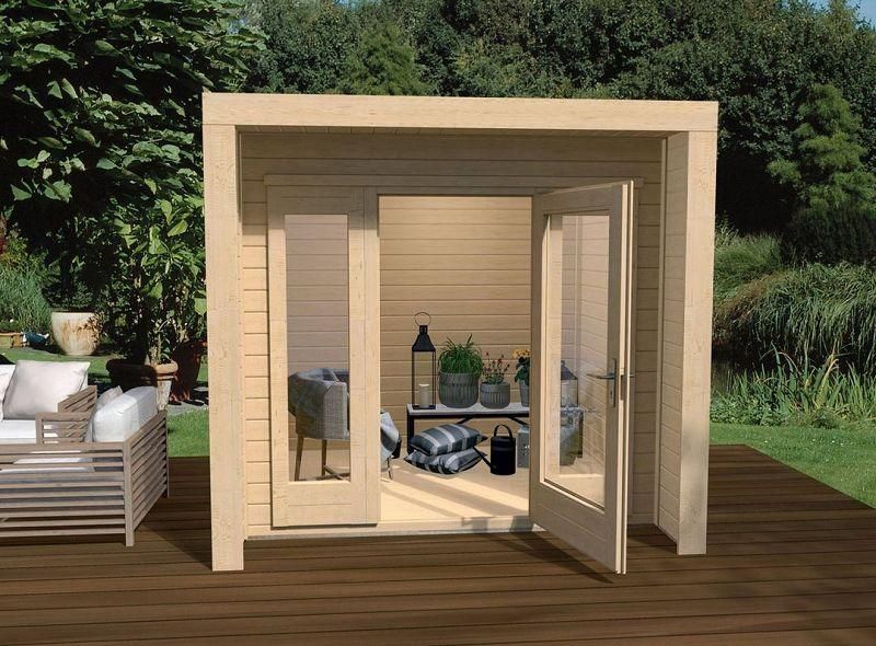weka Designhaus 263 Gr.1, natur,  241 x 235 cm