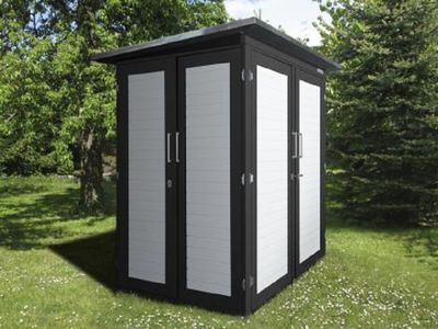 200 x 125cm  Garten [Q] Kompakt, anthrazit