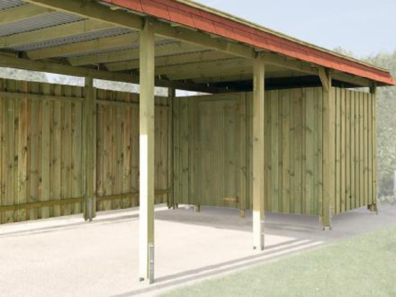 288 x 199 Geräteraum 20 mm für Carports