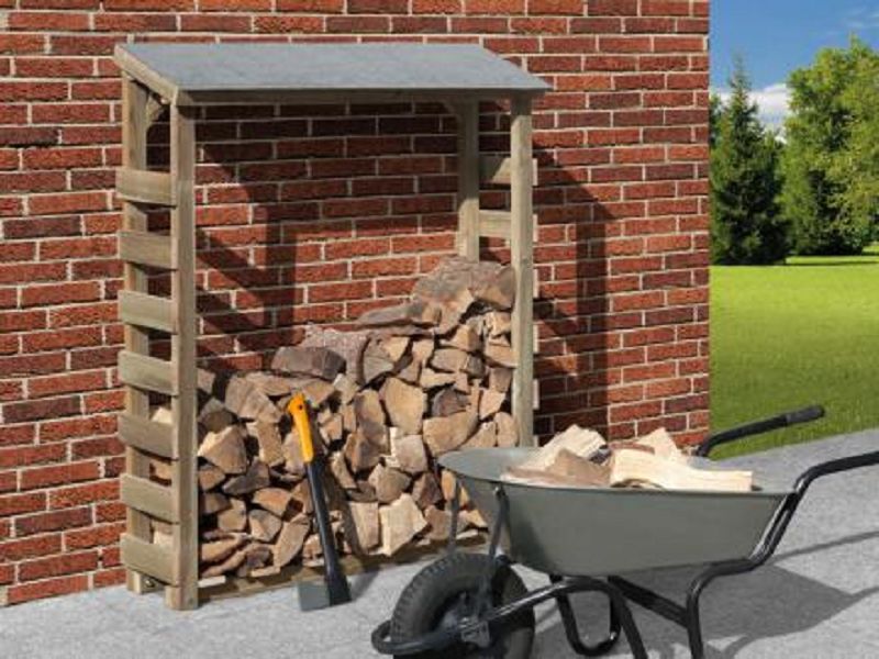 125 x 30cm  Brennholzlager 663 A Gr.1
