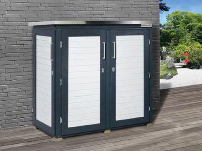 Weka Garten[Q] Teras schwarz 160x75 cm