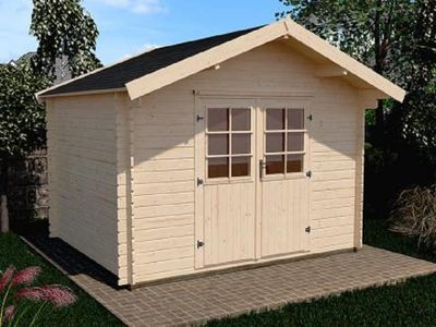 Weka Gartenhaus 209   300 x 300 cm