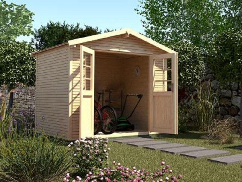 Weka Gartenhaus 218 Gr.2 B 301 cm x L 205 cm