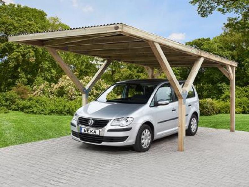 Weka Y-Carport 612     306 x 606 cm