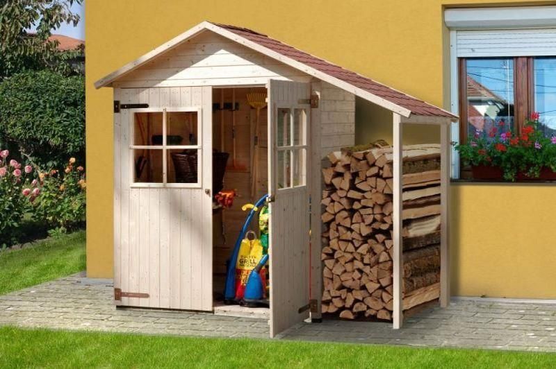 Weka Garten/Terrassenschrank 357 A Gr.2, 224 x 87 cm