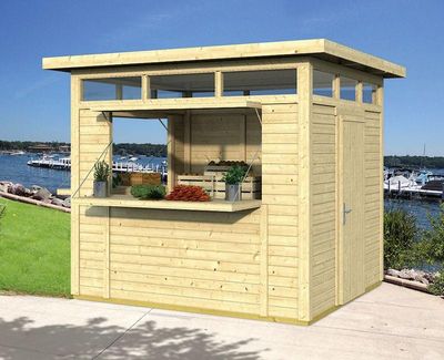 Verkaufsstand Marktstand Kiosk modern 274x240cm