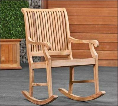 Relax-Schaukelstuhl &quot;Teak&quot;