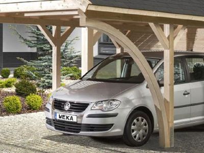 12 x 12cm Leimholzrundbogen für Carport