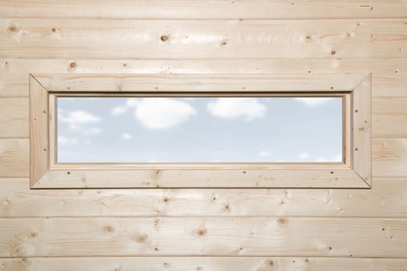 Zusatzfenster für 28mm  Gartenhaus 126 und 172