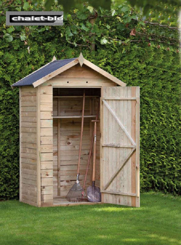 Gartenschrank imprägn. Drenthe 16 mm 120cm x 80cm