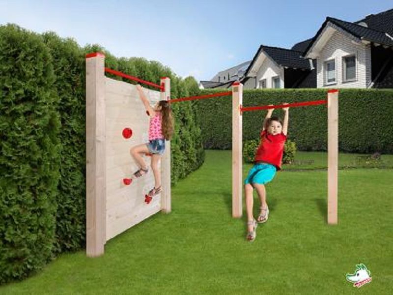 165 x 350cm  Tabaluga Reck und Kletterstation