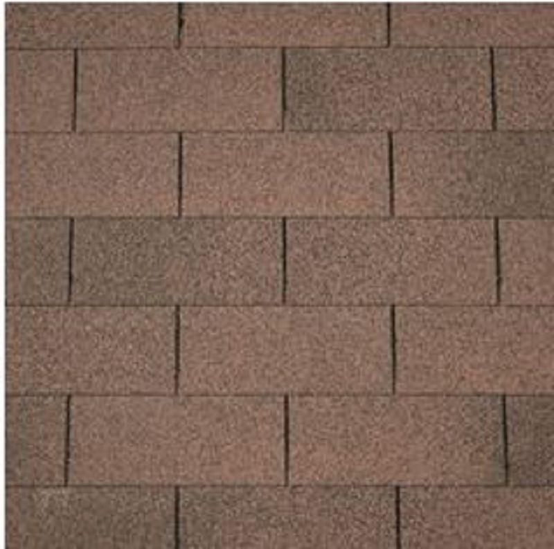 Dachschindeln rechteckig braun , 3 m²