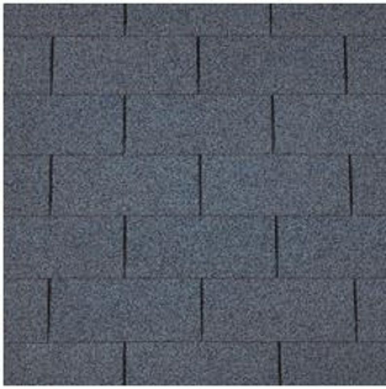 Dachschindeln rechteckig blau, 3 m²