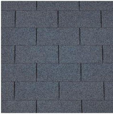 Dachschindeln rechteckig blau, 3 m²
