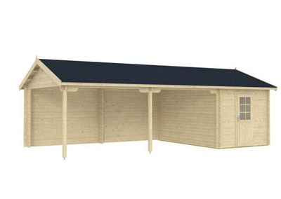 Garage Rauma 70mm 595 x 530 cm