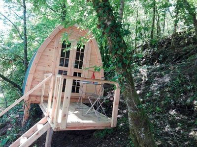 Camping Pod 240cm x 300cm Nurdachhaus, Finnhütte, Campinghaus