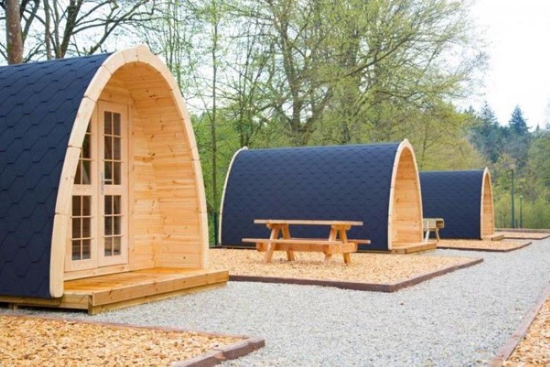 Camping Pod-Deluxe 240cm x 400cm inkl.100mm Isolierung, Campinghaus