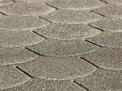 Dachschindeln Biberschw. schwarz, 3 m²