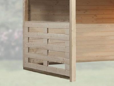 Brüstungsgeländer für Gartenhaus 172 und 126