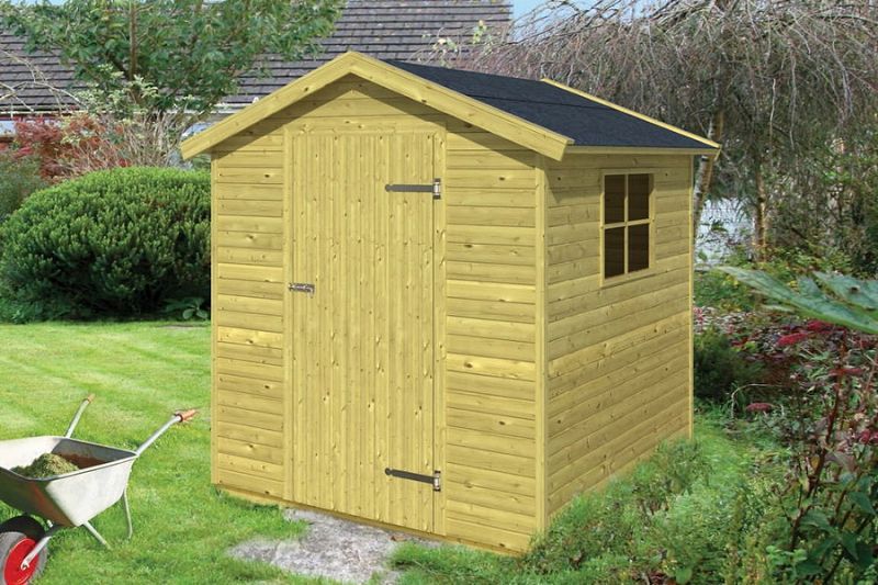Gerätehaus imprägniert Gartenhaus Boudewijn 180cm x 180cm