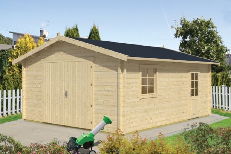 Gartenhaus Garage Rydell (XXL) 58mm 570cm x 470cm