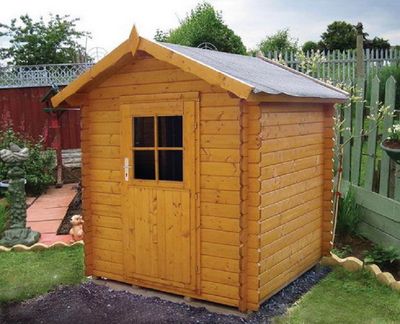 Gartenhaus BETTY 28mm 200x200cm