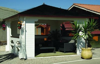 Pavillon IBIZA 70mm 400x400cm