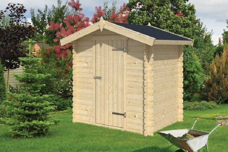 Gartenhaus Blockhütte Irina 19mm 155cm x 200cm