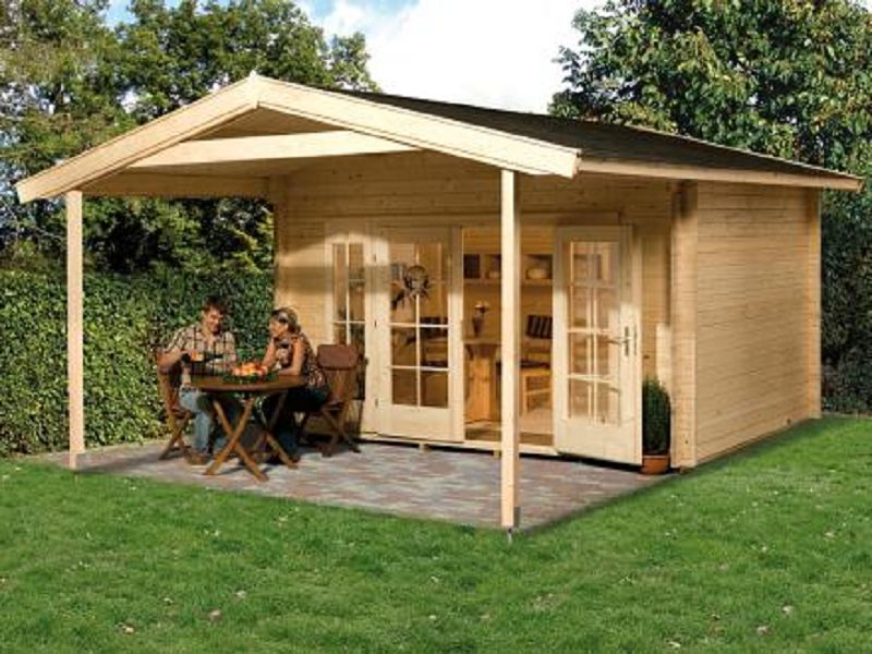 380 x 580cm  Weekendhaus 137 A Gr.2, 45 mm,