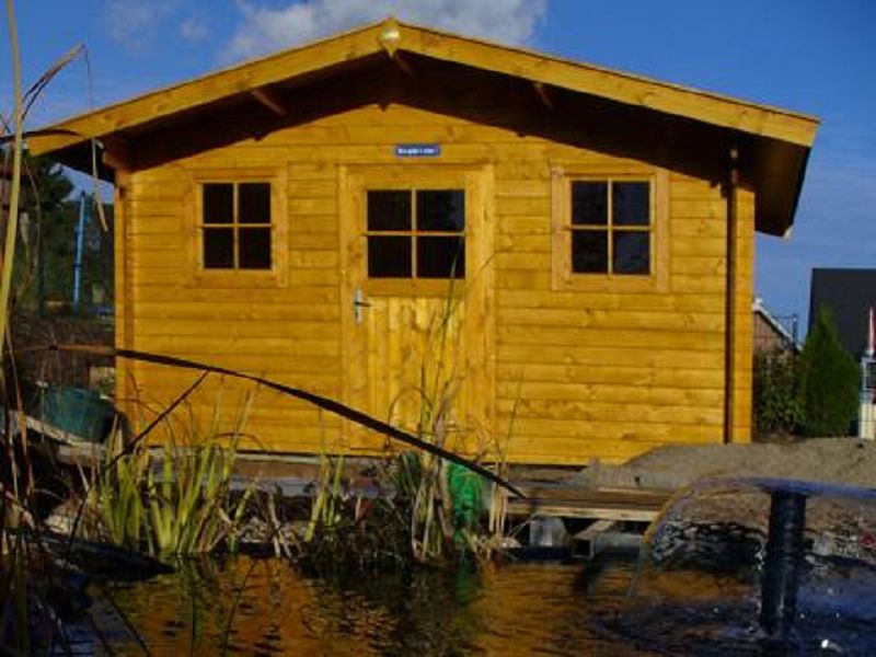380 x 380cm  Weekendhaus 138 Gr.2, 45 mm