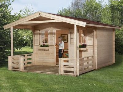 380 x 500cm  Weekendhaus 138 B Gr.1, 45 mm