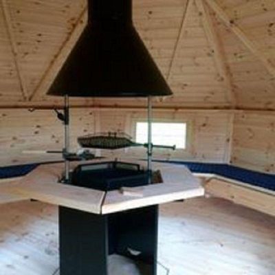 Grillanlage mit Schornstein Luxus